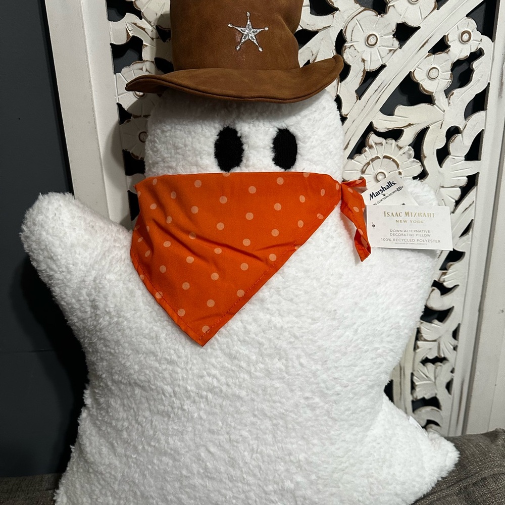 Cowboy Ghost Pillow